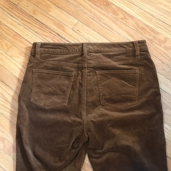 Brown corduroy flared pants - Talbot's - Picture 8 of 8